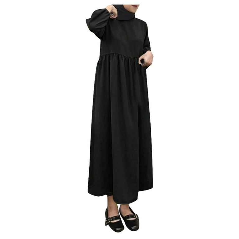 Cotton blend maxi dress sales