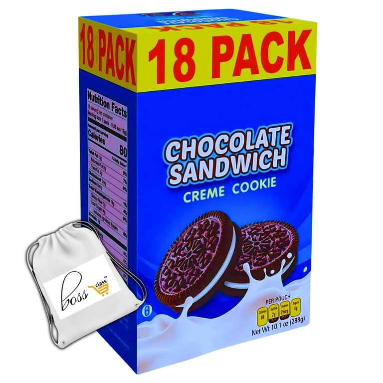 Sobisk Chocolate Sandwich Creme Cookies w/CUSTOM TRADEMARK STORAGE