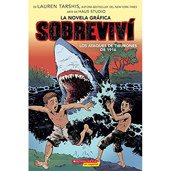 Pre-Owned Sobreviví Los Ataques de Tiburones de 1916 (Graphix) (I Survived the Shark Attacks of 1916) (Paperback) 1338715550 9781338715552