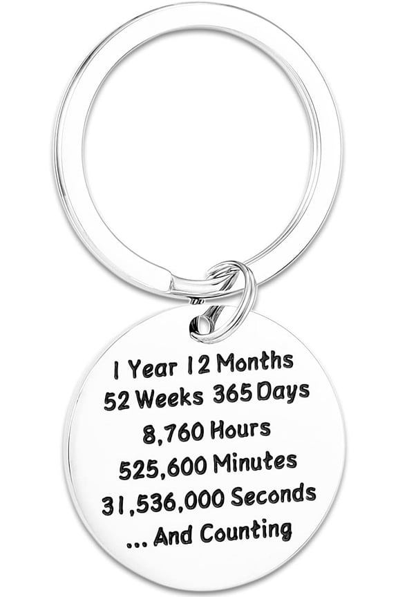 Sobriety Gift Keychain One Year Sobriety Gifts Aa Gifts Sobriety for Men 1 Year Sobriety Keychain