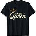thumbnail image 1 of Sobriety Queen - Sober Anniversary Recovery Abstinence NA AA T-Shirt, 1 of 3