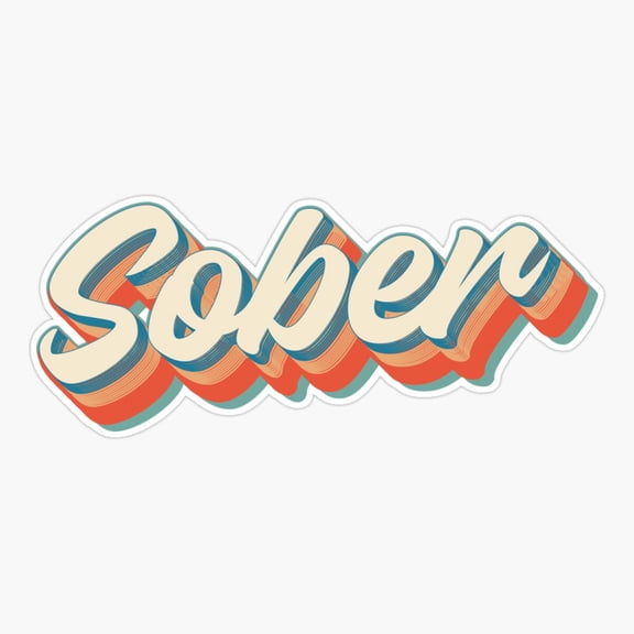 Sobriety Recovery AA NA Sticker