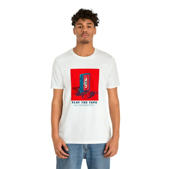Sobriety Tee "Play The Tape All The Way Out" 12 Step Shirt