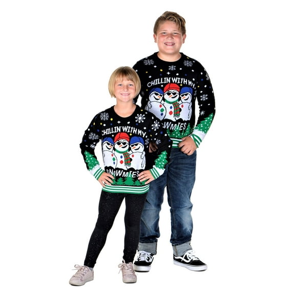 Socal Look Children's Unisex Ugly Xmas Holiday Festive Christmas Sweater