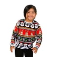 thumbnail image 1 of Socal Look Kids Christmas Sweater, Children's Acrylic Holiday Pullover for Boys & Girls, 9-10 Years, 1 of 12