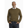 thumbnail image 1 of Socal Look Men's Sweater Crew Neck Long Sleeve Acrylic Pullover Olive Green, M, 1 of 7