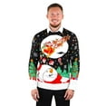 thumbnail image 1 of Socal Look Men's Ugly Christmas Sweater, Long Sleeve Crew Neck Acrylic Holiday Pullover, XL, 1 of 4