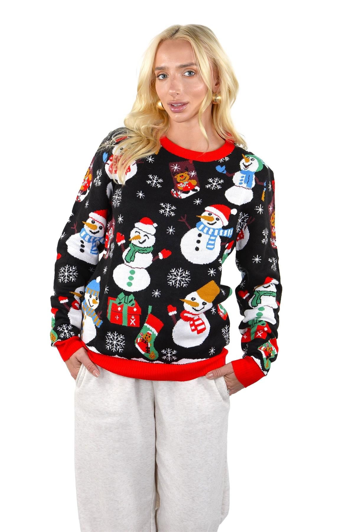 sueter navideño feo ugly christmas sweater mujer