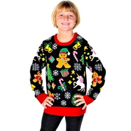 SOCAL LOOK Kids Christmas Sweater Children s Acrylic Holiday Pullover for Boys Girls 9 10 Years Walmart