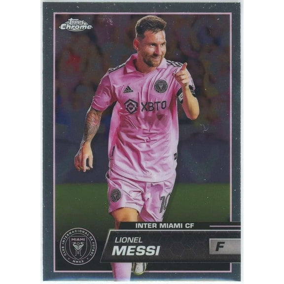 Soccer 2023 Topps Chrome Lionel Messi #58