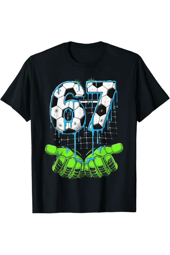 Soccer 67 Six Seven Gen Alpha Drip T-Shirt