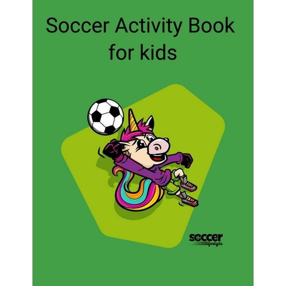 Soccer Activity book for kids, (Paperback)