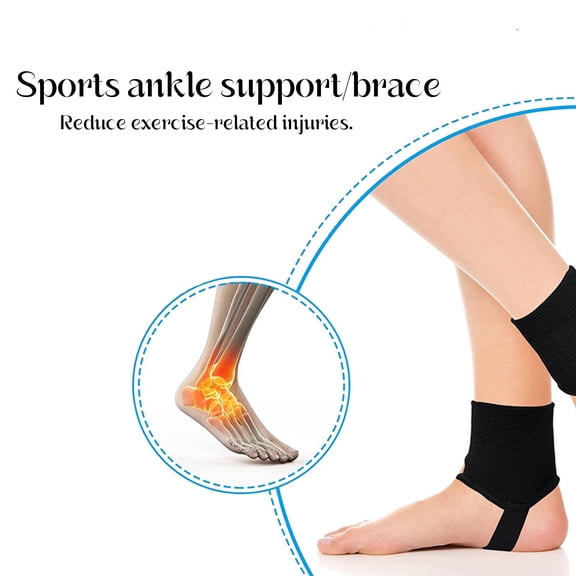 Soccer Ankle Brace, Soccer Ankle Guards, Soccer Ankle Support, Ankle Guards Soccer, Soccer Guard Ankle Support Pads Football Ankle Protection Protector Elastic for Running Basketball Supplies, BlackM