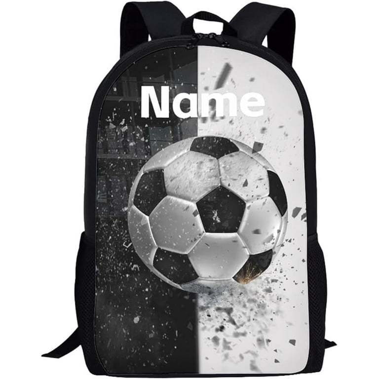 Soccer Backpack Universe Planets Printing School Bags for Kids Personalized Customized Your Name Schoolbag Walmart
