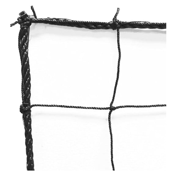Soccer Backstop/Barrier Net, Black