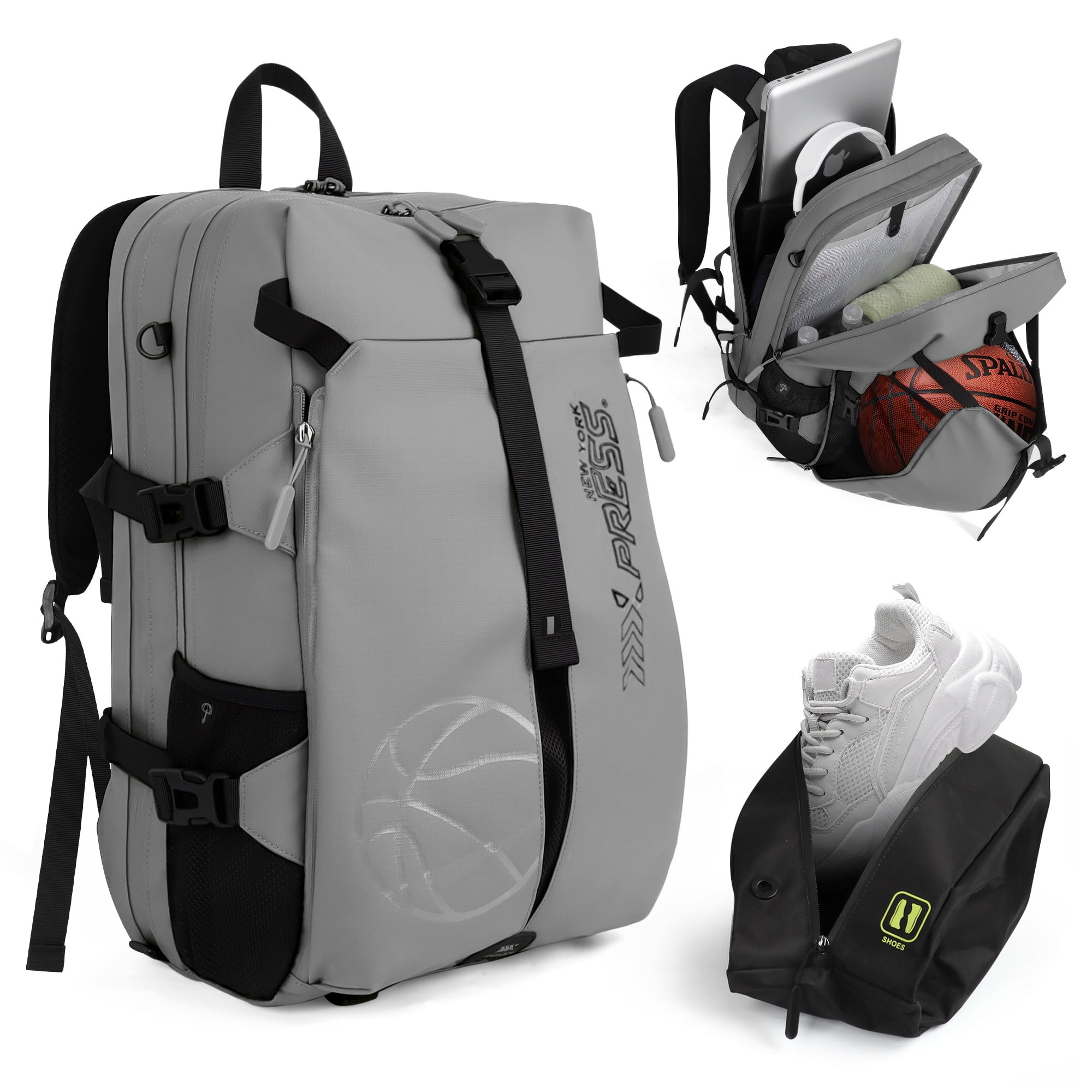 Blind Soccer Backpack PU15-グレー Blind Soccer Backpack Plus