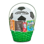 Soccer Ball Easter Filled Basket with Candy, Wondertreats