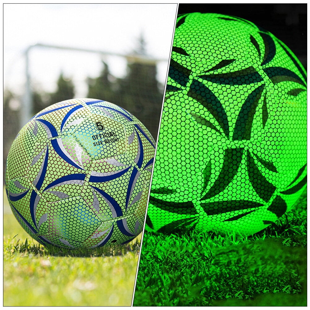 Soccer Ball Football Balls Glow Glowing Fluorescent Sports Training