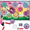 thumbnail image 1 of Soccer Ball Game Set for Girls,Soccer Indoor Game for Kids,Outdoor Backyard Toss Soccer Goal Game with 1 Glowing Balls and 1 Flannel Target,Sport Toys Christmas Birthday Gifts for 3-12 Years Old Kids, 1 of 8