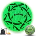 thumbnail image 1 of Soccer Ball, Glow in The Dark Soccer Ball Size 3/4/ 5 with Pump, Glowing Luminious Soccer Balls Gifts for Teens, Youth, Men, Women Indoor-Outdoor Soccer Training, 1 of 7