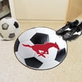 thumbnail image 1 of Soccer Ball Mat - Mustangs Southern Methodist University 27" diameter, 1 of 2