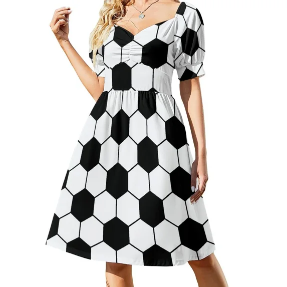 Soccer Ball Sleeveless Dress clothes birthday dress for women luxury 2024 luxury women's party dress evening prom