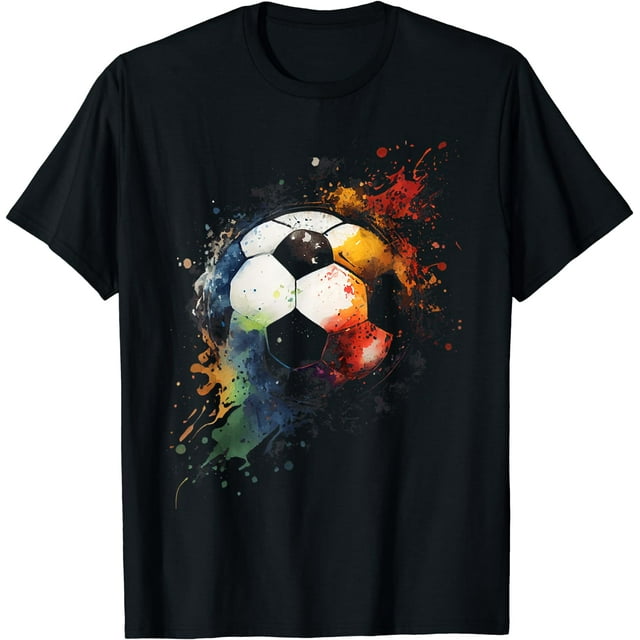 Soccer Ball Sports Vintage Soccer Graphic for Men Boys TShirt