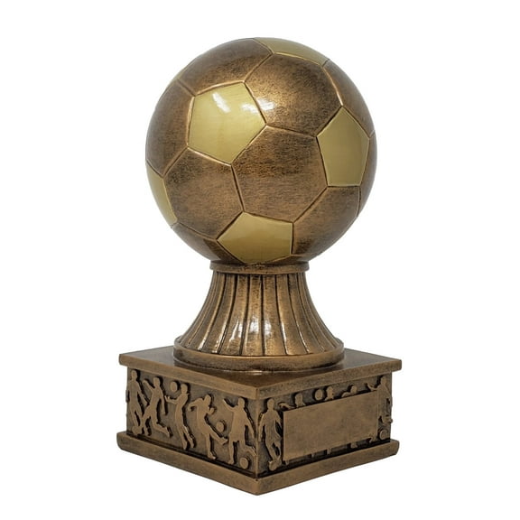 Soccer Ball Tower Trophy Gold Ftbol Award | 7.5 Inch Tall