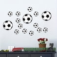thumbnail image 1 of Soccer Ball Wall Decals Self Adhesive Removable Stickers for Bedroom Playroom Sports Theme Home Decor, 1 of 7