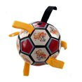 thumbnail image 1 of Soccer Ball with Straps, Interactive Puppy Toys for Tug of War, Birthday Gifts, Durable Water Toy for dog, 1 of 8