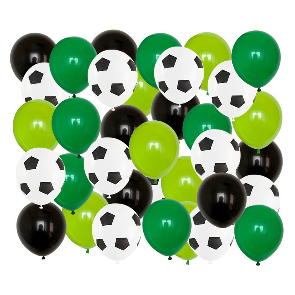 Soccer Balloons, Latex Football Balloons Kit Football Party Balloons