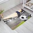 thumbnail image 1 of Soccer Balls Football Field Carpet For Living Room Area Rug Floor Mat Bedside Hallway Doormat Kids Bedroom Rug Home Decoration, 1 of 4