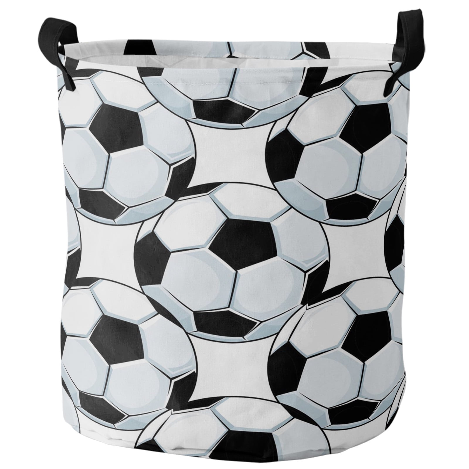 Soccer Balls Football Foldable Laundry Basket Large Capacity Laundry Hamper Clothes Storage