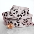 thumbnail image 1 of Soccer Balls Grosgrain Ribbon - 7/8in. Width - 10 Yard Spool (4961004), 1 of 1