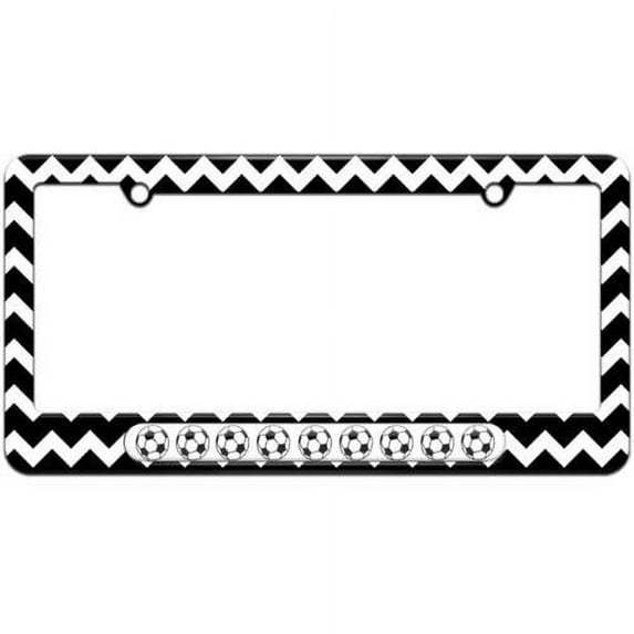 Soccer Balls, Sports License Plate Tag Frame, Multiple Colors