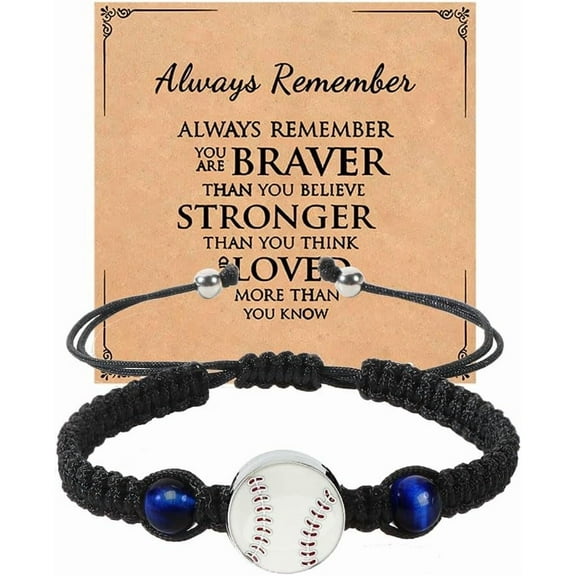Soccer Baseball Basketball Volleyball Gifts for Boys Girls,Handmade Braided Bracelet Gifts for Son Daughter Team Member