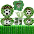 Soccer Birthday Party Decorations for 20 Guests Complete Dinnerware