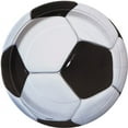 thumbnail image 1 of Soccer Birthday Party Paper Dessert Plates, 7in, 8ct, 1 of 3