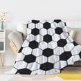 thumbnail image 1 of Soccer Blanket Soccer Gifts for Boys Girls, Soft Warm Soccer Blankets and Throws for Kids, Sports Fleece Flannel Blanket for Couch Bed Living Room Decor 50x40 Inch, 1 of 6