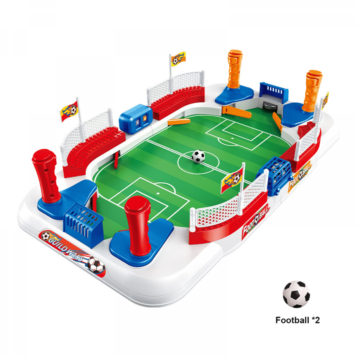 Soccer Board Game for Kids, Mini Football Table Game with 2 Sports Soccer Toys for Boys Girls Gifts Indoor Family Birthday Party Game Night