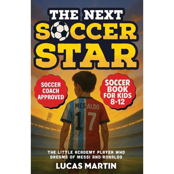 Soccer Books for Kids The Next Soccer Star: The Little Academy Player Who Dreams of Messi and Ronaldo: Soccer Book For Kids 8-12, (Paperback)