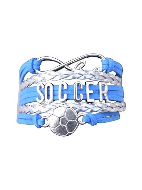 Soccer Bracelet- Girls Soccer Bracelet- Soccer Jewelry - Perfect Gift For Soccer Players