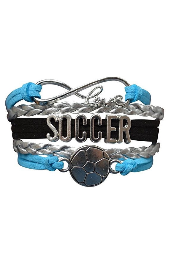 Soccer Bracelet- Girls Soccer Bracelet- Soccer Jewelry - Perfect Gift For Soccer Players