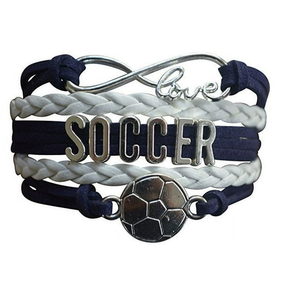 Soccer Bracelet- Girls Soccer Bracelet- Soccer Jewelry - Perfect Gift For Soccer Players