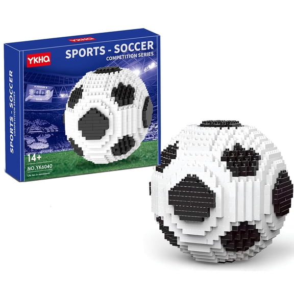 Soccer Building Blocks Sets 850pcs - STEM Educational Toy for Kids Ages 8+