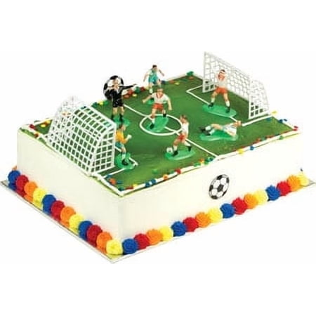 Soccer Cake Topper – Soccer Cake Decorations for Birthday, Baby Shower, Graduation, Sports Parties & More by A1BakerySupplies