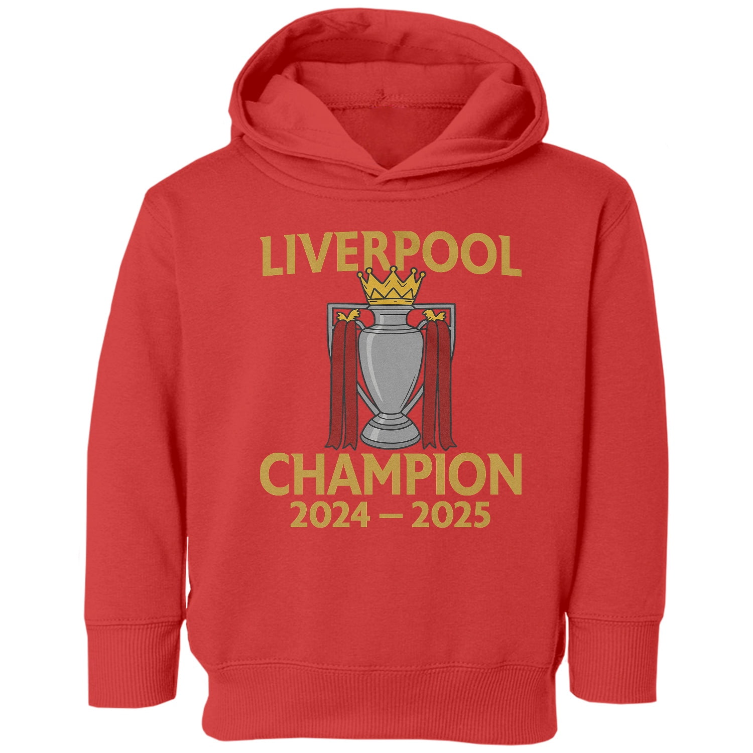 Dedbol Liverpool FC Red Letter Graphic Sweatshirt - Soccer Fan Apparel