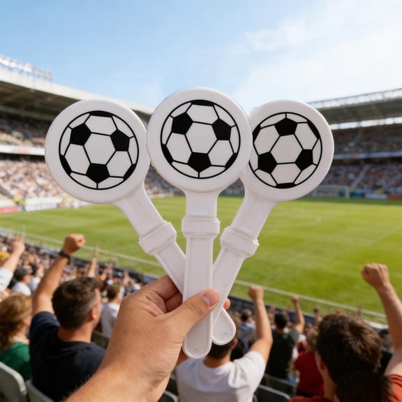 Soccer Clapper Noisemaker – Football Themed Cheering Supplies – Party Favors for Birthday and Sports Celebrations (1PC)