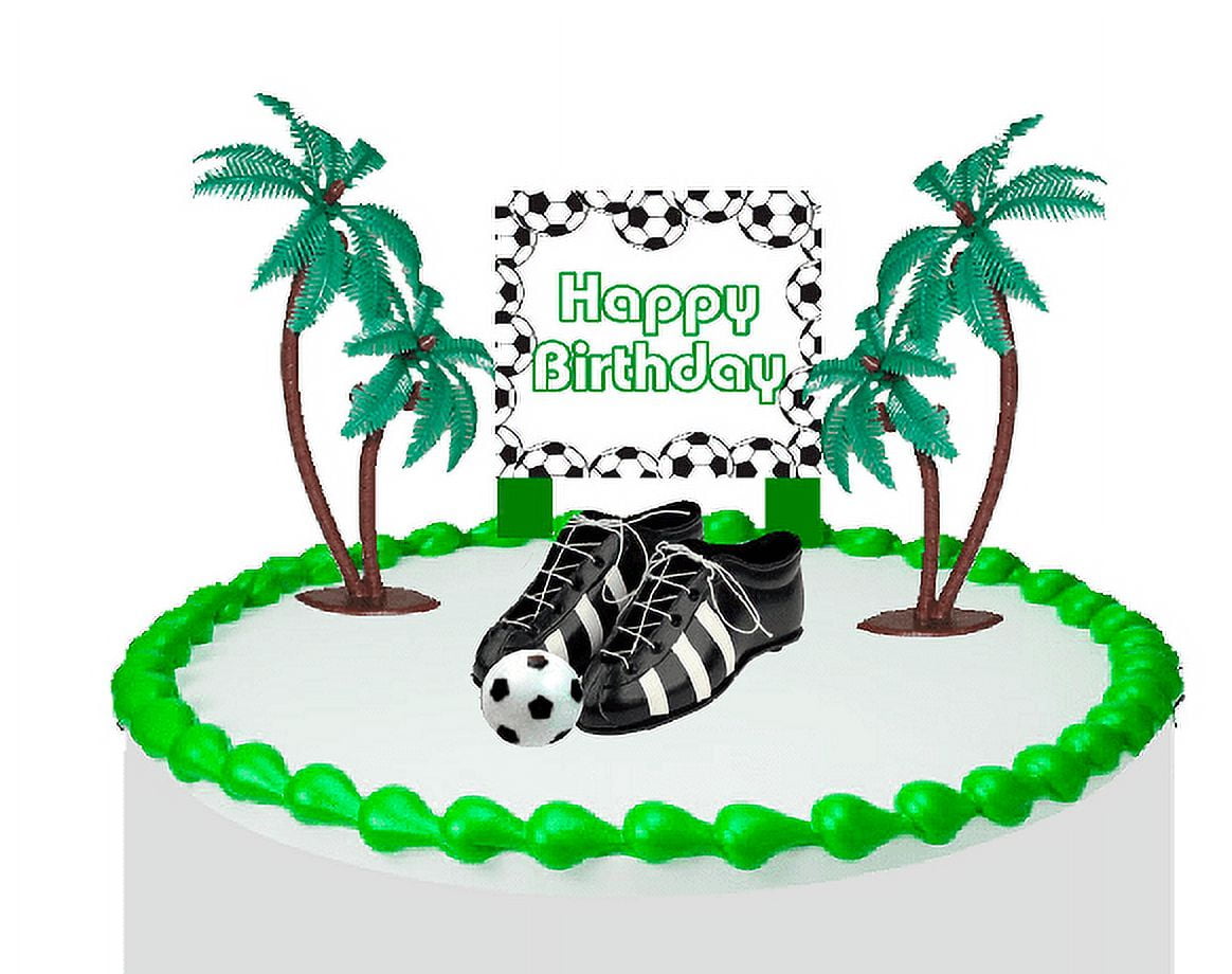 CAKESUPPLYSHOP Soccer Cleats Deluxe Cake Decoration Topper