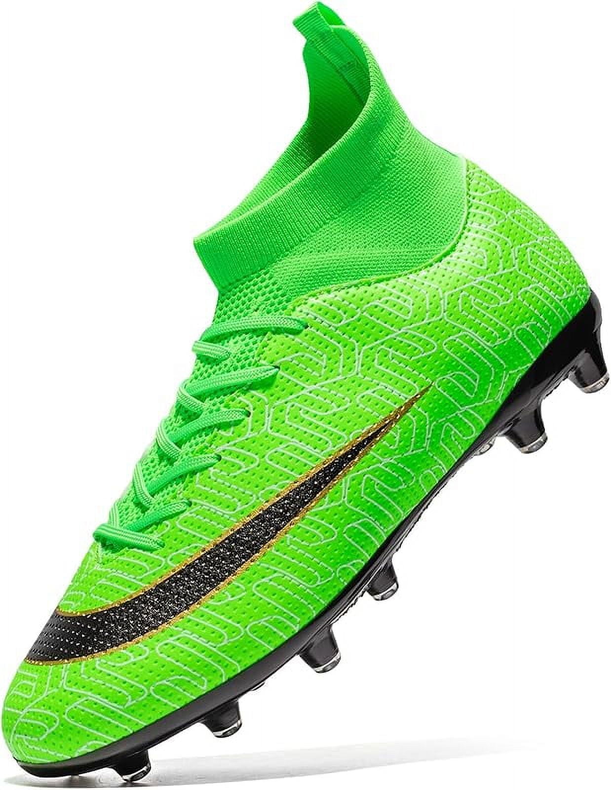 Soccer Cleats Mens Cleats Soccer Shoes for Big Boys Outdoor High Top Turf Professional Cleat Youth Football Shoes Walmart